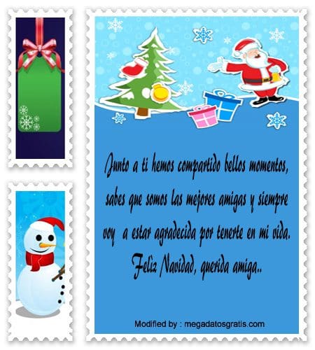 Nuevas Frases De Feliz Navidad Para Mi Amiga | Saludos De Navidad