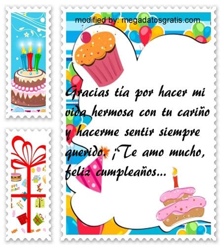 Lindos Saludos De Cumpleanos Para Una Tia Con Imagenes