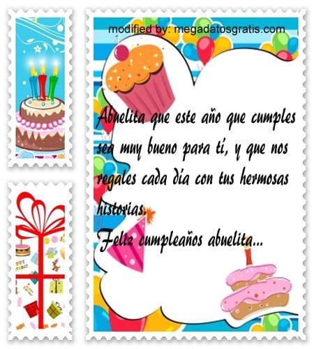 Nuevos Mensajes De Feliz Cumpleanos Para La Abuela Con Imagenes