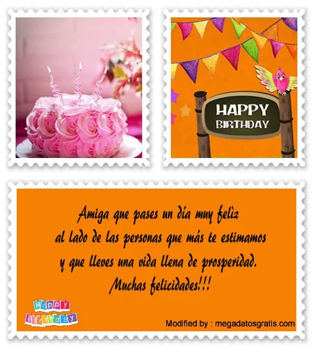 Originales Mensajes De Cumpleaños Para Mi Mejor Amiga Frases De Cumpleaños  Para Compartir 
